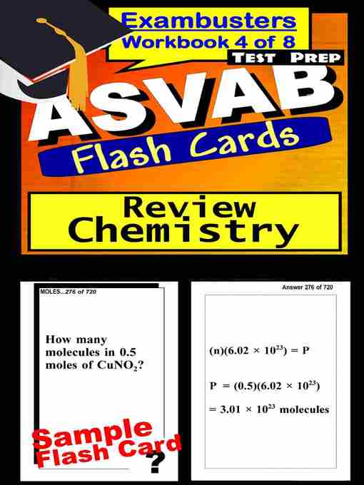 Cover image for ASVAB Test Chemistry Review—Exambusters Flashcards—Workbook 4 of 8